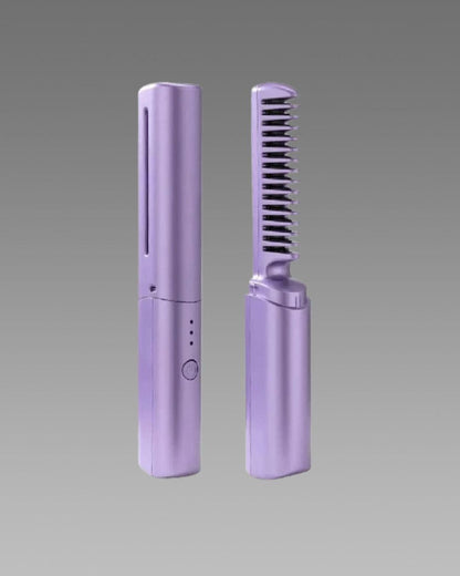 Meneflix Cordless Mini Hair Straightener Comb